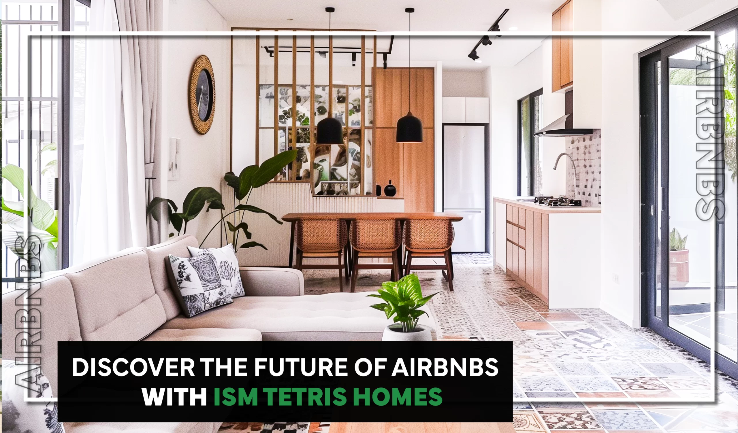 Discover The Future of Airbnb’s with ISM Tetris Homes.